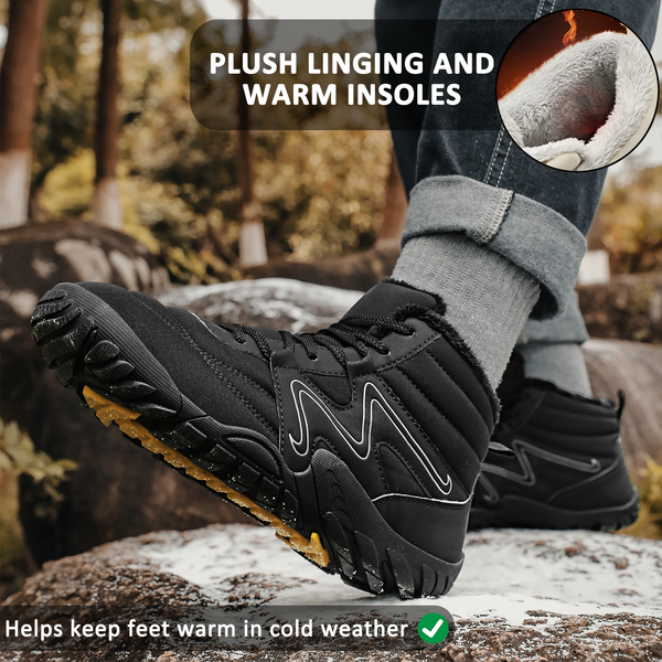 kaegreel winter barefoot shoes snow boots 31514 black 