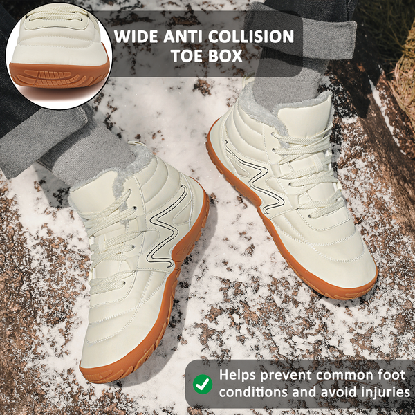 kaegreel winter barefoot shoes snow boots 31514 white