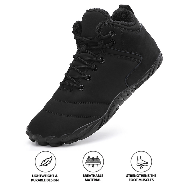 kaegreel winter barefoot shoes snow boots 31516 black 