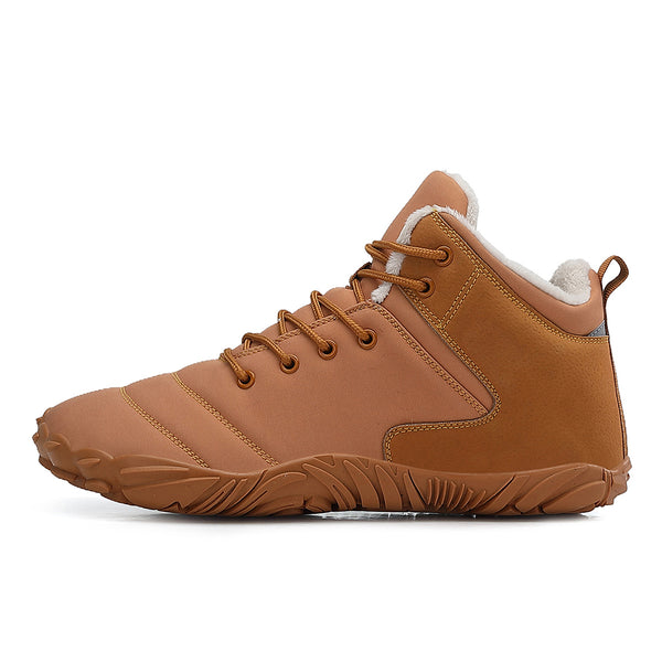kaegreel winter barefoot shoes snow boots 31516 brown