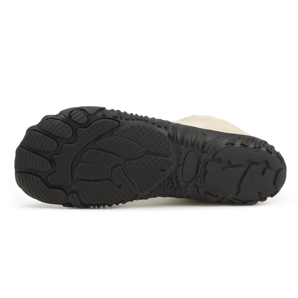 kaegreel winter barefoot shoes snow boots 31517 beige