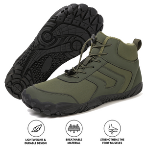 kaegreel winter barefoot shoes snow boots 31521 army green