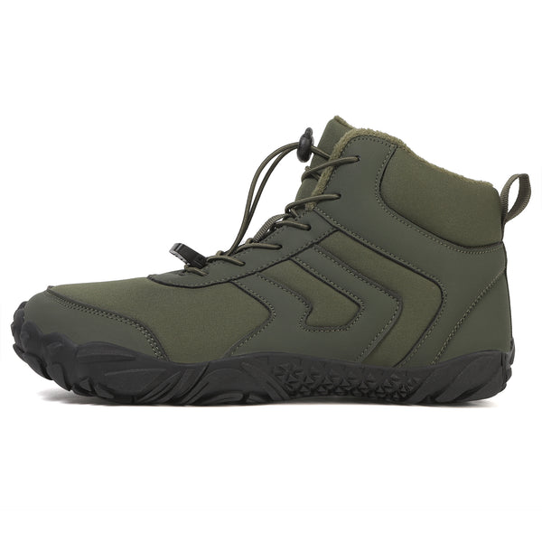 kaegreel winter barefoot shoes snow boots 31521 army green