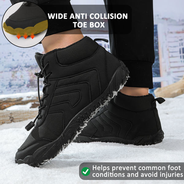 kaegreel winter barefoot shoes snow boots 31521 black 
