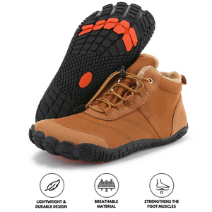 kaegreel winter barefoot shoes snow boots 31525 brown