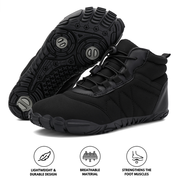 kaegreel winter barefoot shoes snow boots 31526 black 