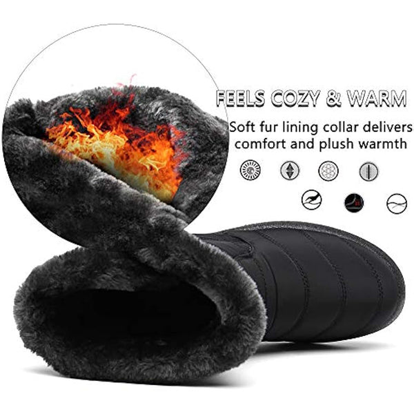 kaegreel winter snow boots 31383 black