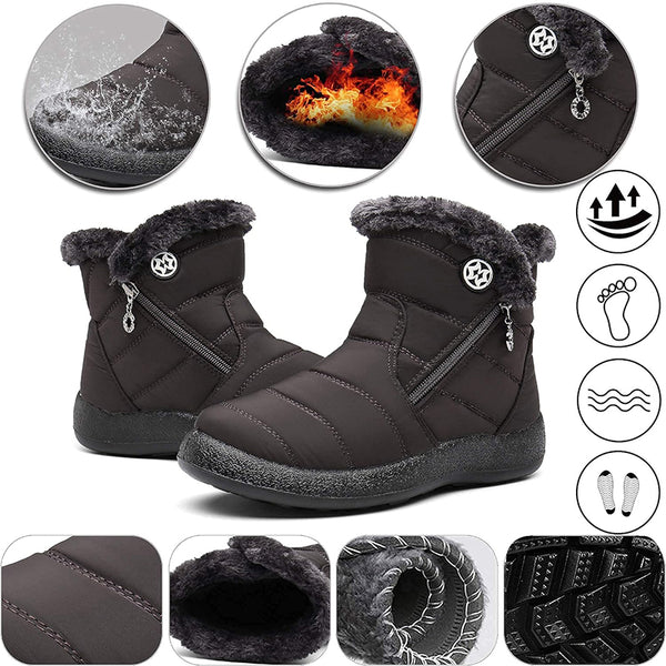 kaegreel winter snow boots 31383 coffee