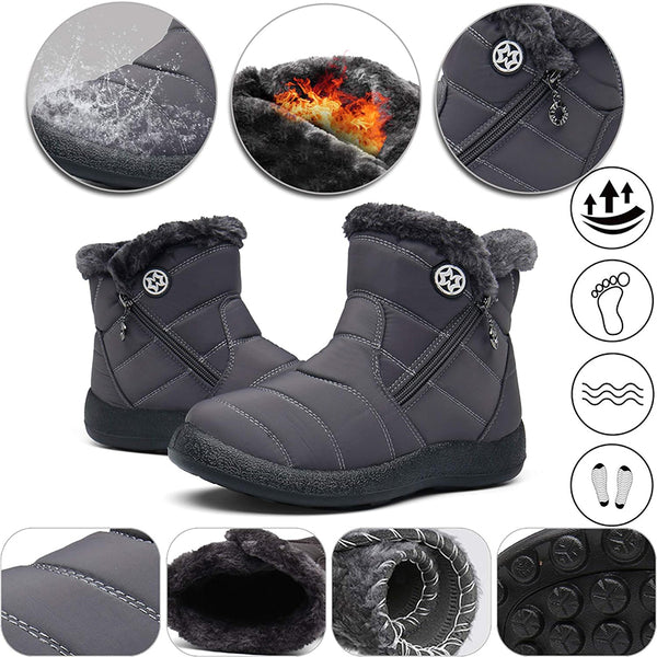 kaegreel winter snow boots 31383 gray