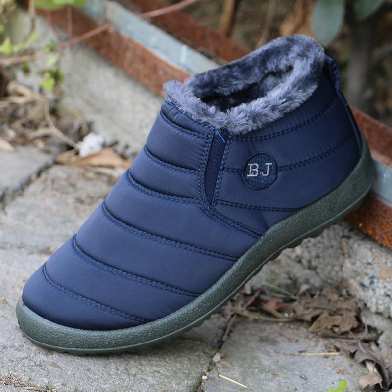 Kaegreel Women's Outdoor Plush Winter shoes Non Slip Ankle Boots Warm ...