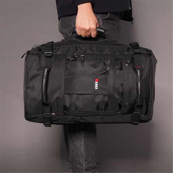Hombres Multi-Carry Large Capacity Travel Outdoor Multifunción 15.6 pulgadas bolsa de laptop bolsa de viaje Mochila