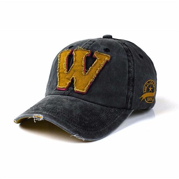 Men women washed baseball cap trucker cap sport snapback hip-hop adjustable hat