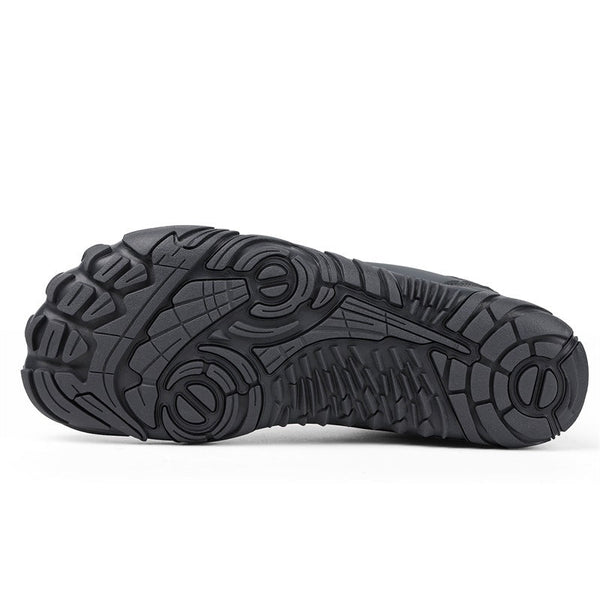 Men's Barefoot shoes Five-finger Outdoor Sports Cotton shoes Unisex Velvet Warm Snow Boots Wear-resistant Anti-ski Ground Boots Thickened Winter shoes
