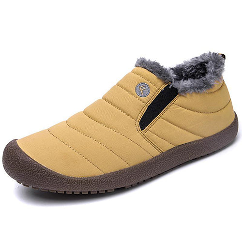 Kaegreel Women's Waterproof Warm Plush Lined Outdoor Snow Ankle Boots (People with wide/thick/arched feet are advised to choose a larger shoe.)