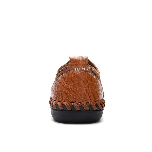 Kaegreel Couture d'Homme d'abeille en nid d'abeille macades douces mocassines respirantes chaussures de sport extérieures