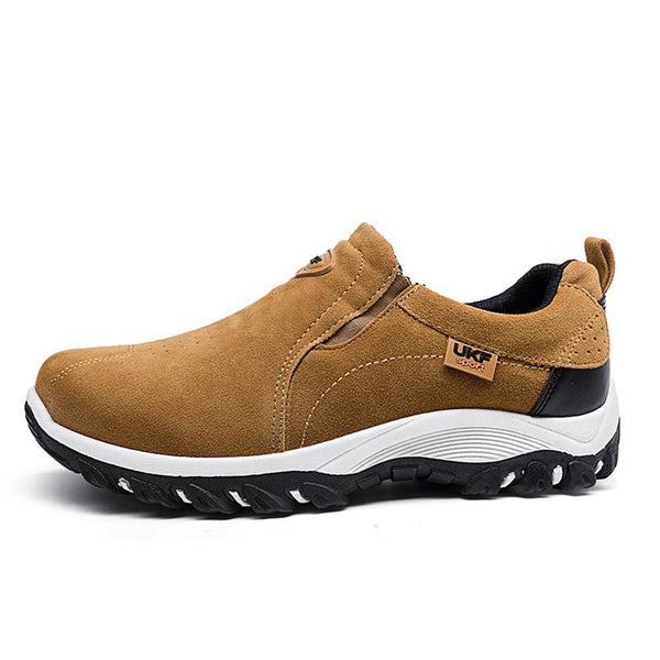 Kaegreel Men's Comfy Outdoor Non-slip Hiking Shoes