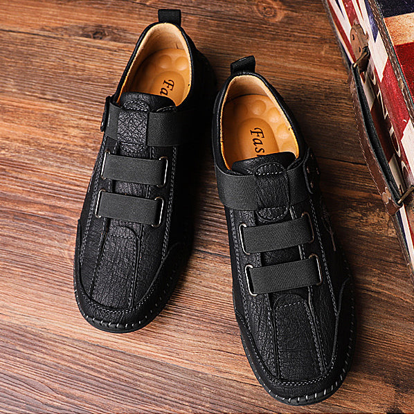 Kaegreel Men's Fashion Casual Loafers Quality Leather Flats Moccasins Shoes Comfortable Driving Shoes