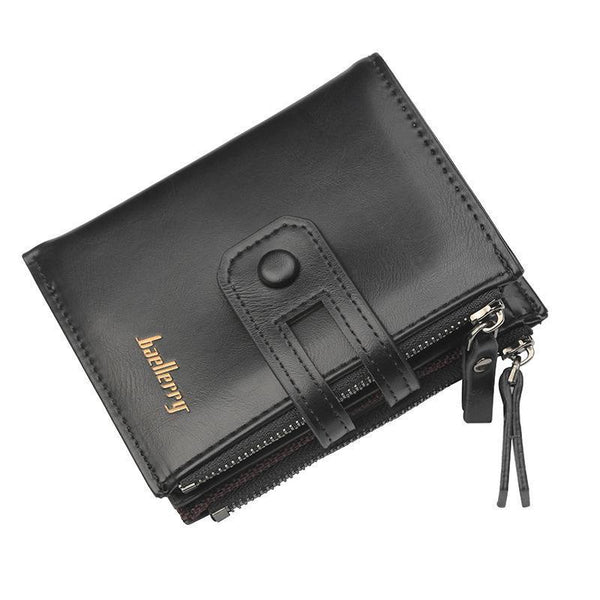 Men's Retro Multifunction Short Multi-Card Wallet