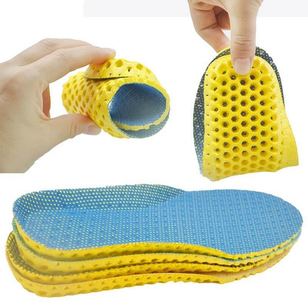 Can cut elastic breathable deodorant honeycomb mesh insole