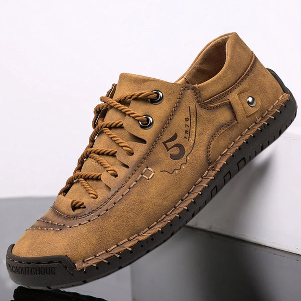 Kaegreel Microfibre En Cuir Microfibre Couture Confort Soft Casual Sneakers Chaussures