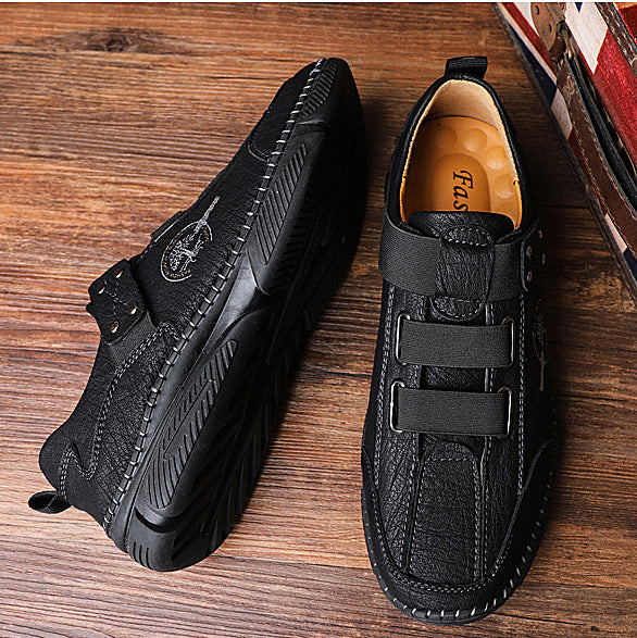 Kaegreel Men's Fashion Casual Loafers Quality Leather Flats Moccasins Shoes Comfortable Driving Shoes