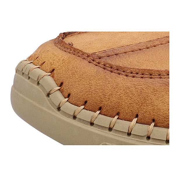 Kaegreel Men's Fashion Casual Loafers Quality Leather Flats Moccasins Shoes Comfortable Driving Shoes