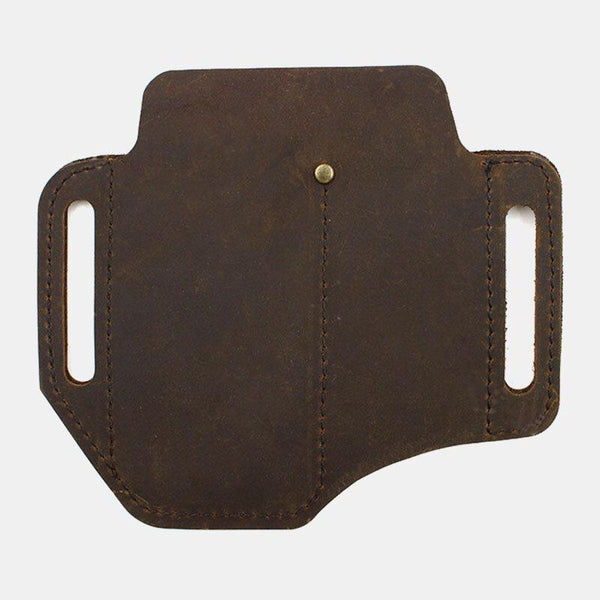 Men's Genuine Leather Wing Leather Holster Belt Bag