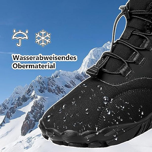 Men's Barefoot shoes Toe shoes Winter Shoes Snow Boots Quick-drying Trail Running shoes Soft Lightweight Fitness shoes Breathable Aqua shoes Non-slip Sole and Wide Toe Box