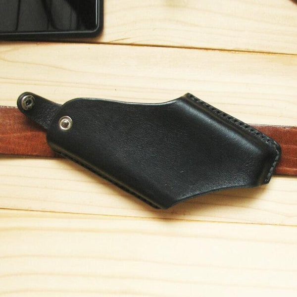 Men's PU Leather 4.7 Inch ~ 6.5 Inch Phone Bag Waist Bag Easy Carry EDC Bag for Outdoor Use