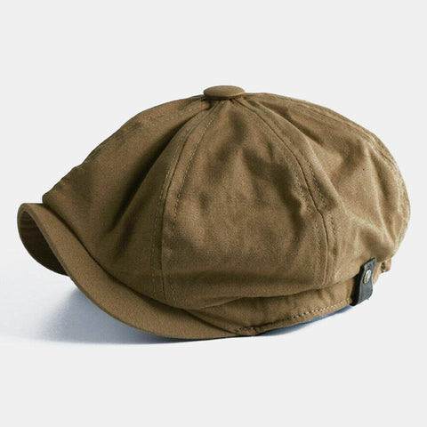 Mens uomo vintage pittore berret cappelli estate ottagonale newsboy cap cabie edera cappello piatto