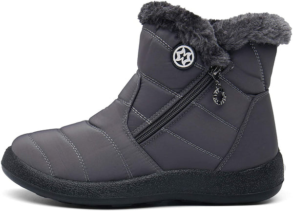 Women's winter boots waterproof warm lined snow boots winter shoes winter short shaft boots boots shoes