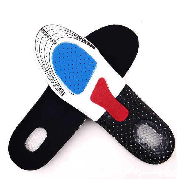 Can cut elastic breathable deodorant shock absorption thickened honeycomb mesh insole