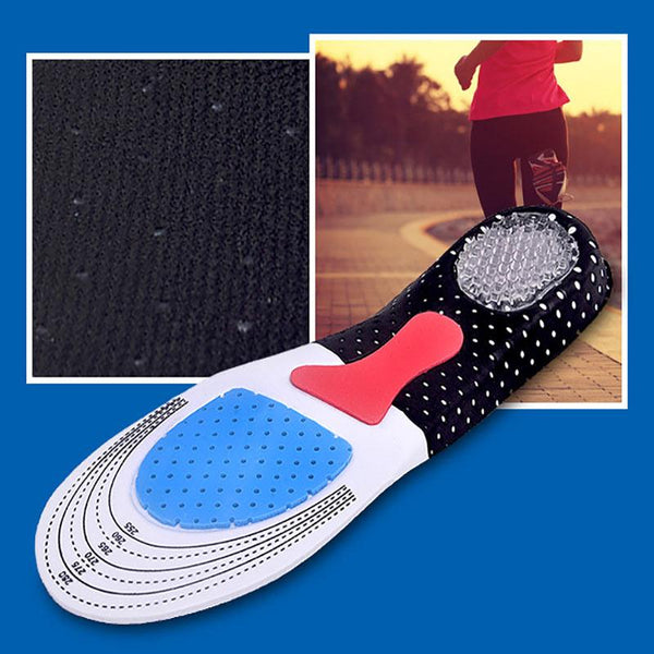 Can cut elastic breathable deodorant shock absorption thickened honeycomb mesh insole