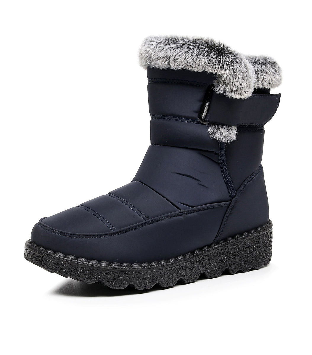 Women's Winter Snow Boots with Warm Lining Comfortable Non-slip Ankle ...
