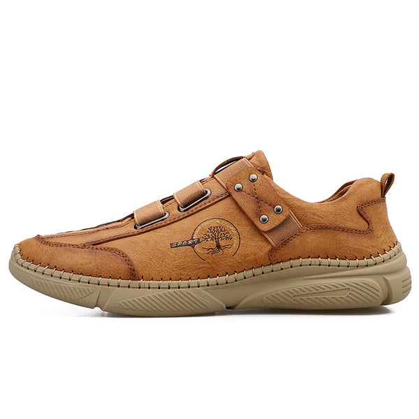 Kaegreel Men's Fashion Casual Loafers Quality Leather Flats Moccasins Shoes Comfortable Driving Shoes