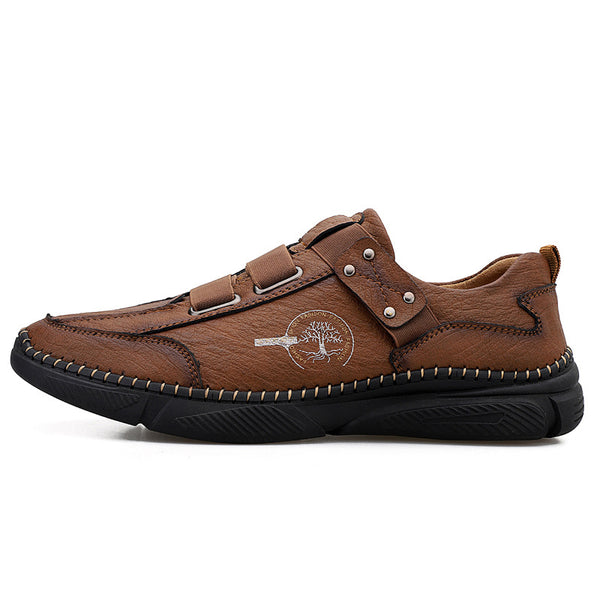 Kaegreel Men's Fashion Casual Loafers Quality Leather Flats Moccasins Shoes Comfortable Driving Shoes