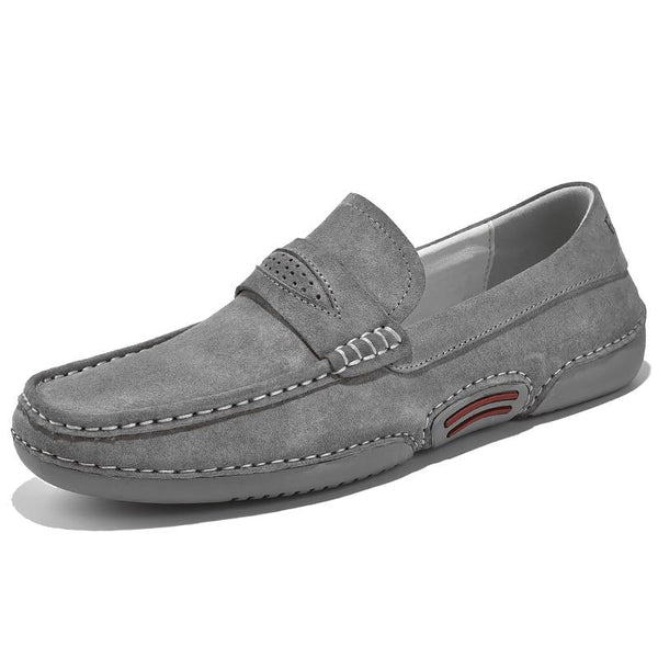 Men's Loafers Luxury Brand Italian Designer Men's Casual Shoes Comfortable Slip-On Moccasins Men's Real Leather Driving Shoes