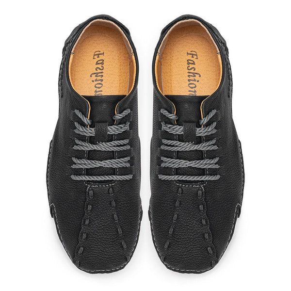 Men's microfiber breathable non-slip soft bottom comfortable casual business shoes