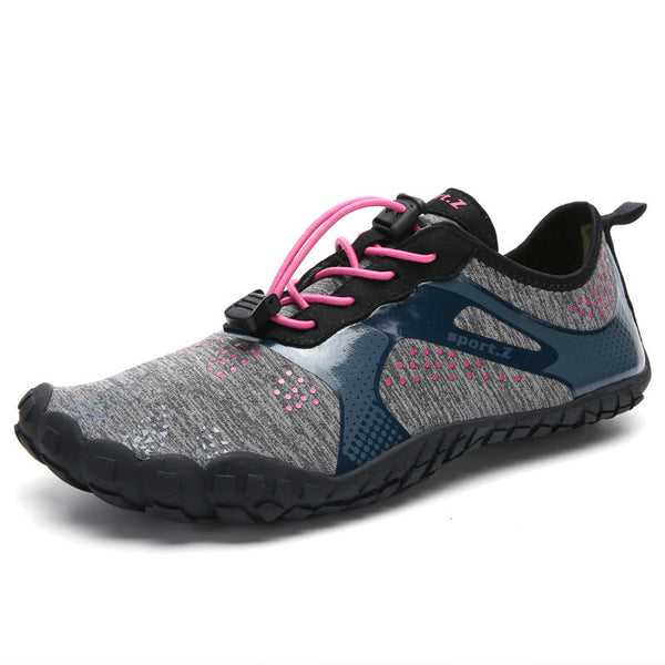 kaegreel barefoot shoes 31436 gray pink