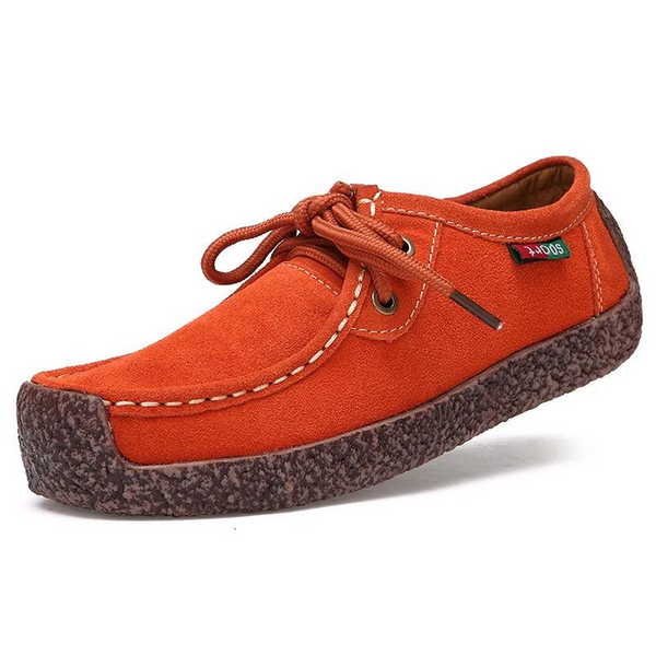 kaegreel boat shoes 136691 orange