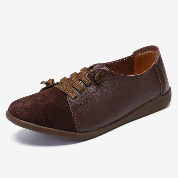kaegreel boat shoes 140453 coffee
