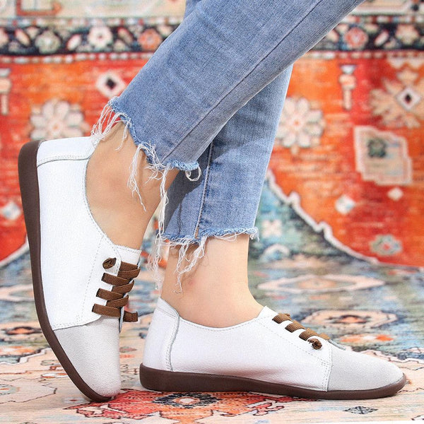 kaegreel boat shoes 140453 white