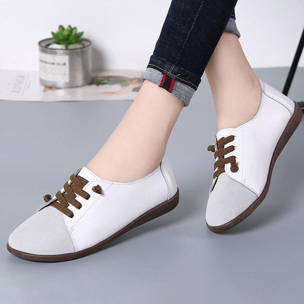 kaegreel boat shoes 140453 white