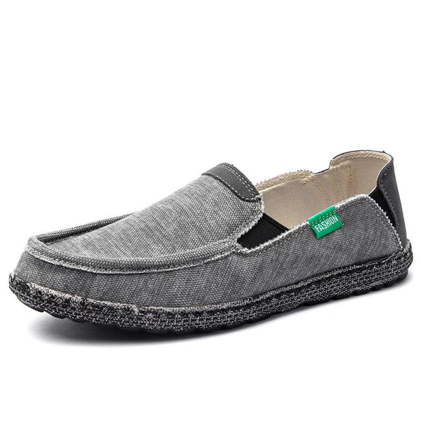 kaegreel boat shoes 31291 gray