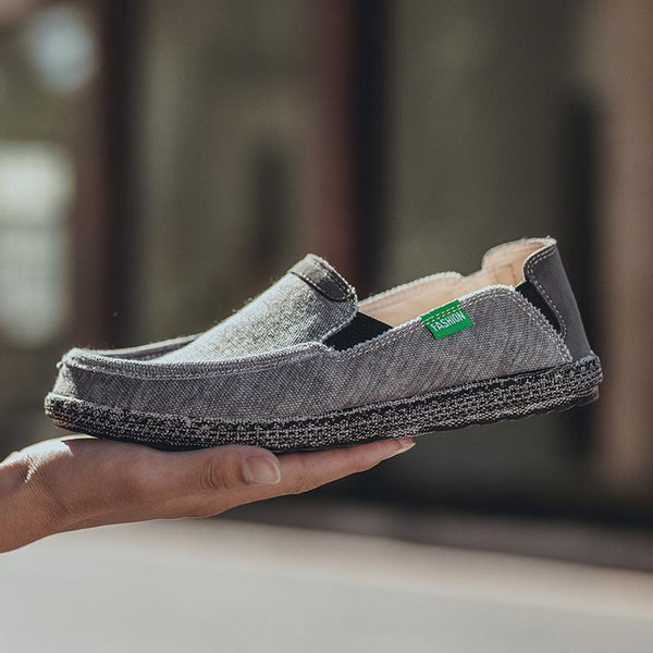 kaegreel boat shoes 31291 gray
