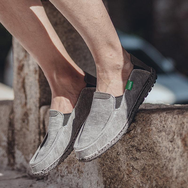 kaegreel boat shoes 31291 gray