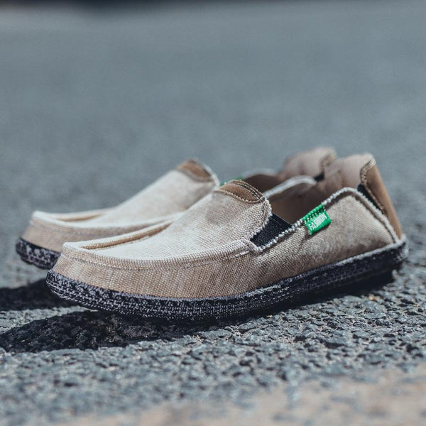 kaegreel boat shoes 31291 khaki
