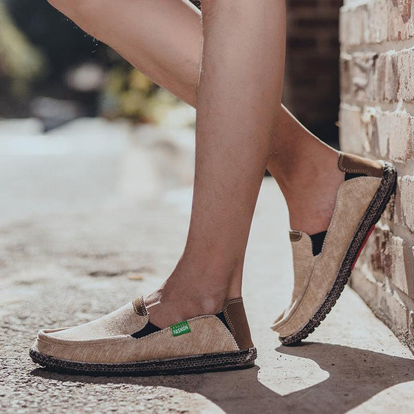kaegreel boat shoes 31291 khaki