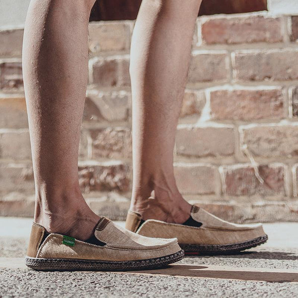 kaegreel boat shoes 31291 khaki