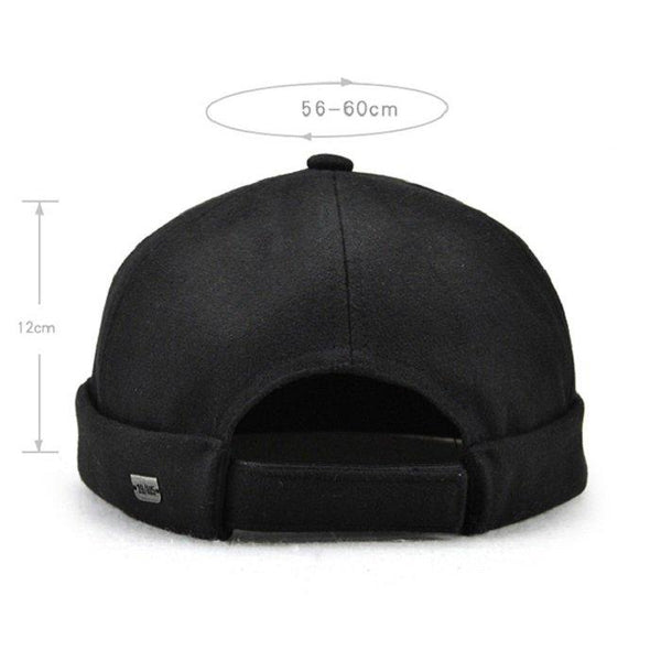 kaegreel brimless hats 31216 black